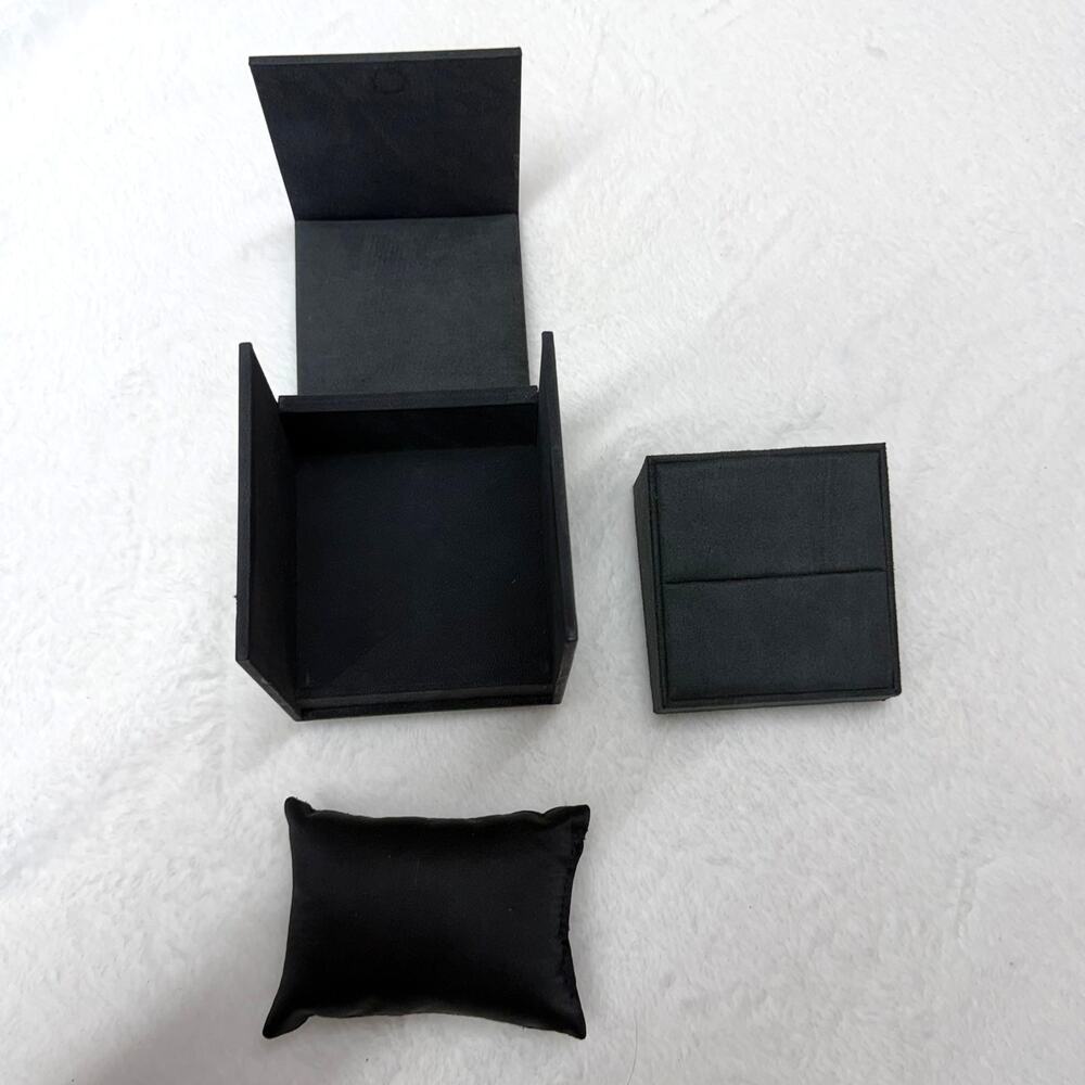 DAVID YURMAN Black‎ Empty Jewelry Ring/Bracelet Gift Display Box with Pillow - Picture 6 of 6